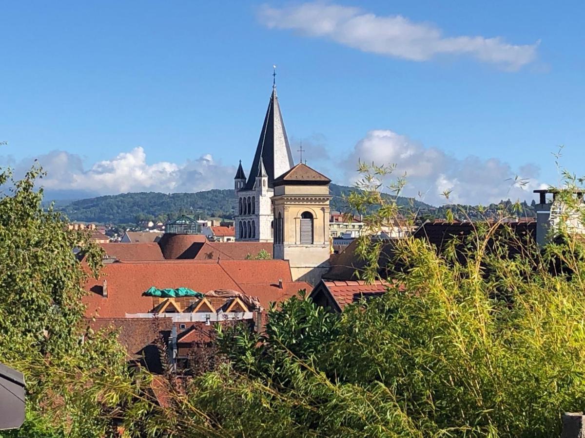 Appartement Dans La Vieille Ville, En Face Du Chateau Annecy Exterior photo